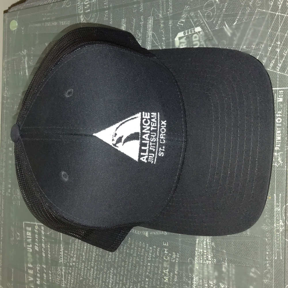 Alliance Jiu Jitsu Team St. Croix Embroidered Logo Adult Unisex Snapback Cap Hat